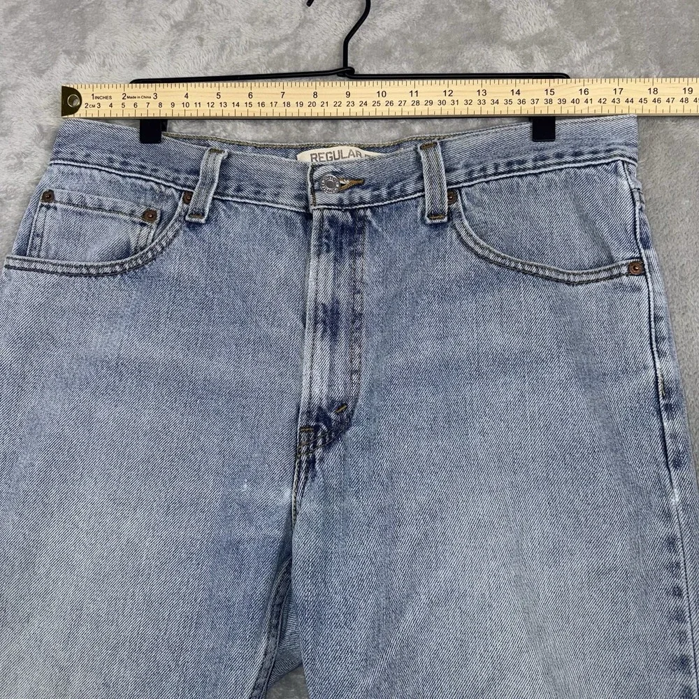 Vintage Levis 505 Jeans Mens 36x30*Blue Regular Fit Straight Leg Y2K Faded Denim